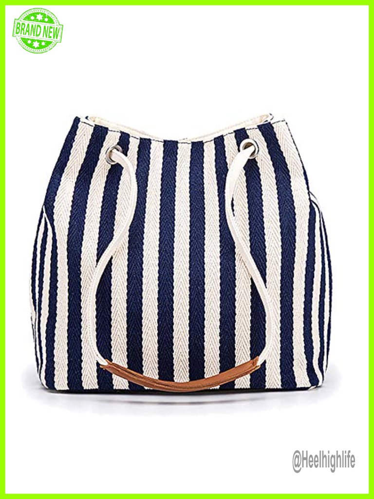 Canvas Tote Bag Shoulder Handbag Work Travel Crossbody